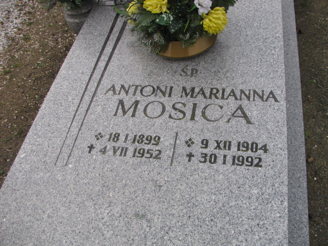Marianna Mosica 1904 Prochowice - Grobonet - Wyszukiwarka osób pochowanych
