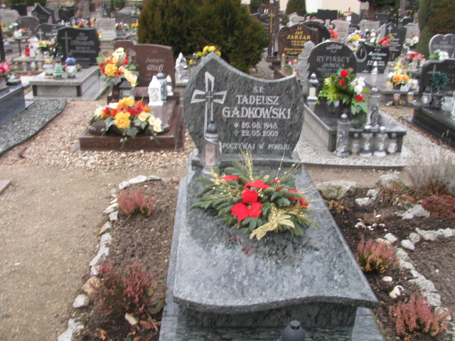 Grób Tadeusz Gadkowski