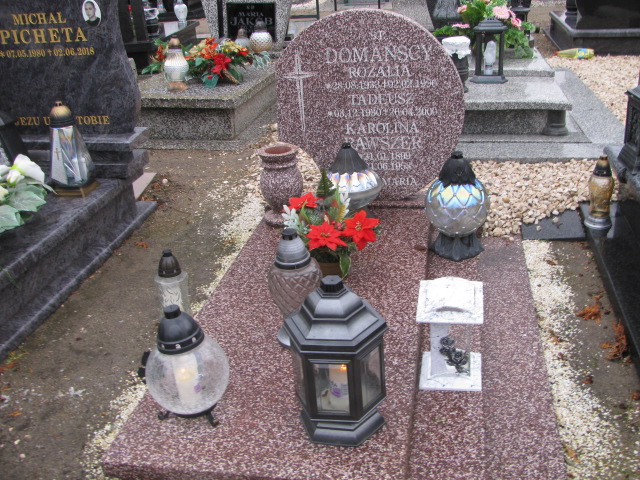 Grób Rozalia Domańska