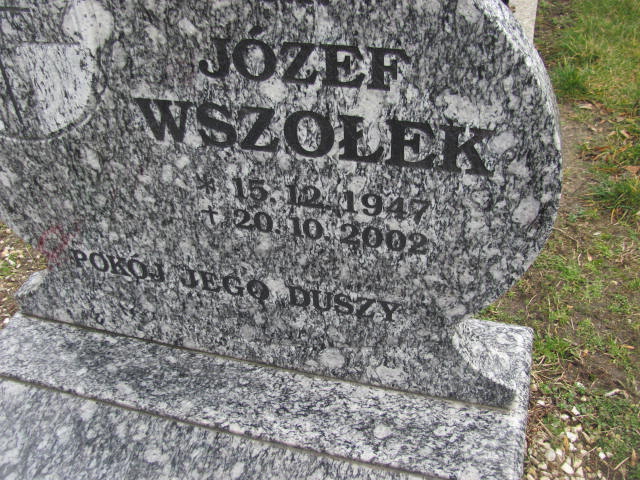 Józef Wszołek 1947 Prochowice - Grobonet - Wyszukiwarka osób pochowanych