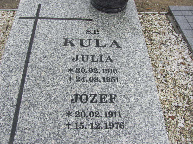 Józef Kula 1911 Prochowice - Grobonet - Wyszukiwarka osób pochowanych