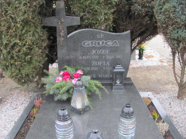 Grób Józef Gruca