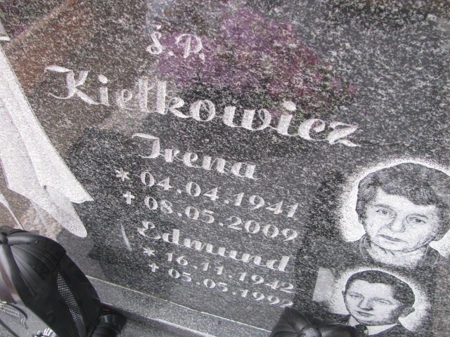 Irena Kiełkowicz 1941 Prochowice - Grobonet - Wyszukiwarka osób pochowanych