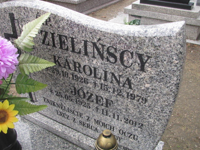 Karolina Zielińska 1926 Prochowice - Grobonet - Wyszukiwarka osób pochowanych