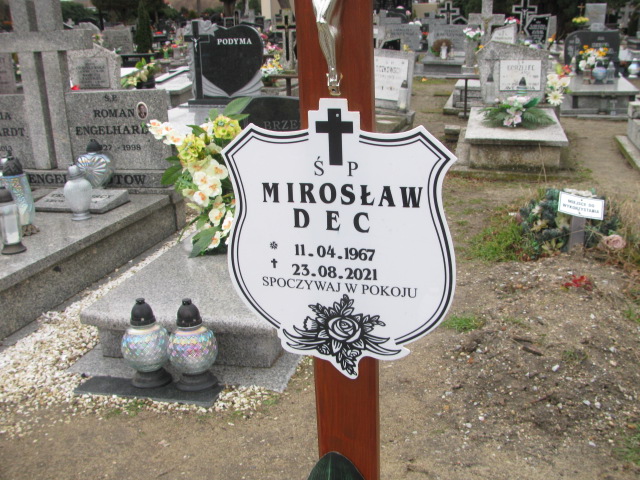 Mirosław Dec 1967 Prochowice - Grobonet - Wyszukiwarka osób pochowanych