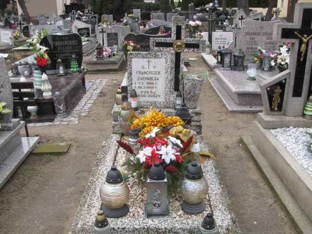 Grób Franciszek Zachwieja