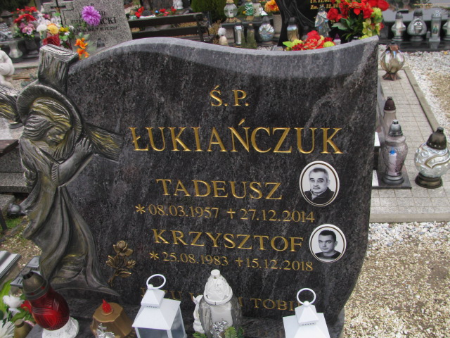 Krzysztof Łukiańczuk 1983 Prochowice - Grobonet - Wyszukiwarka osób pochowanych