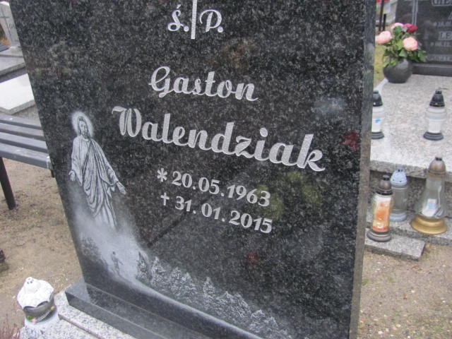 GASTON Walendziak 1963 Prochowice - Grobonet - Wyszukiwarka osób pochowanych